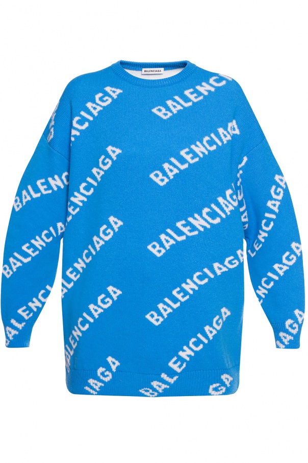 Balenciaga store jumper blue